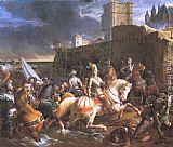 Siege Canvas Paintings - The Siege of Calais